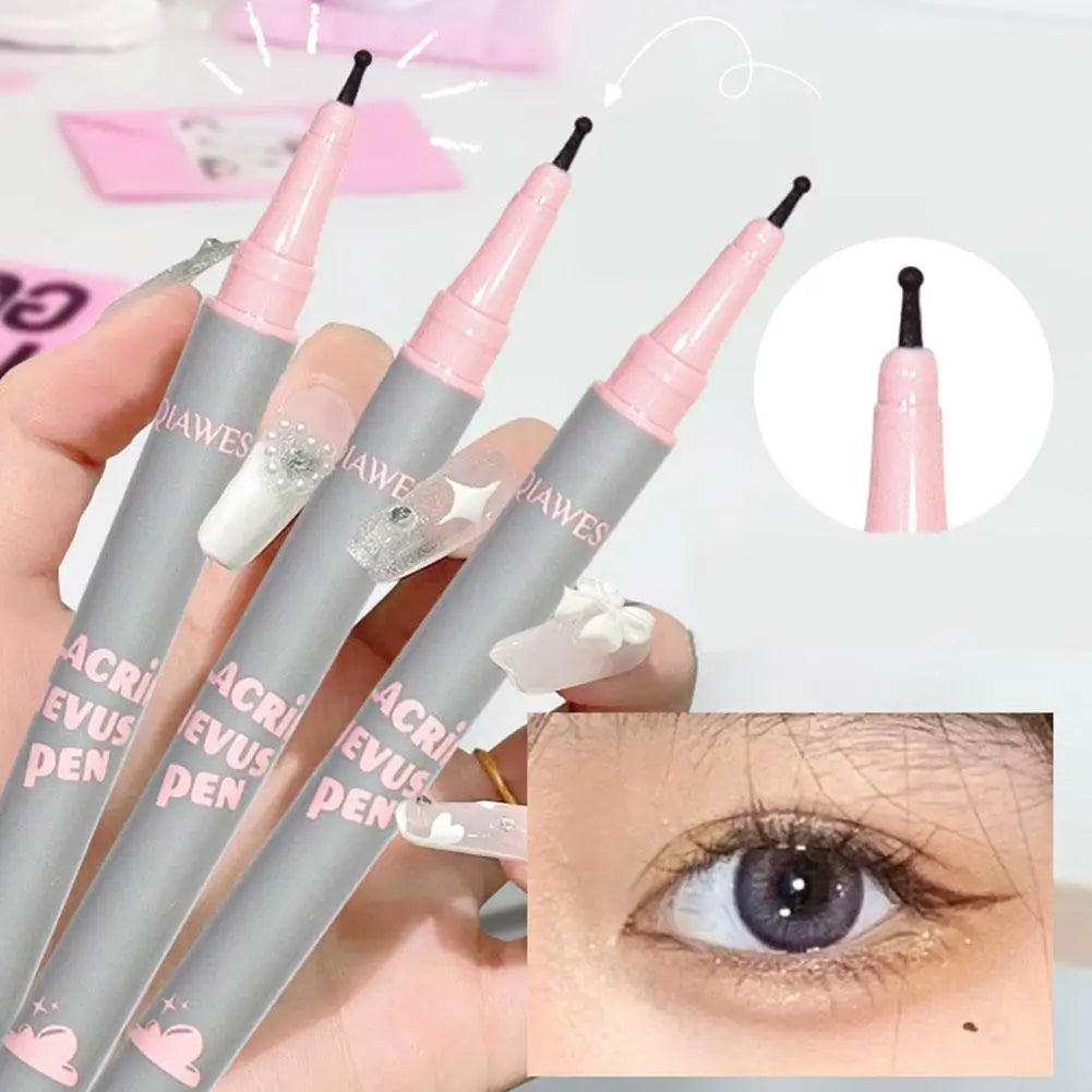 Natural Face Fake Freckles Pen Natural Waterproof Lifelike Fake Freckles Pen Long Lasting Look Dot Spot Pen Cosmetic Makeup Tool