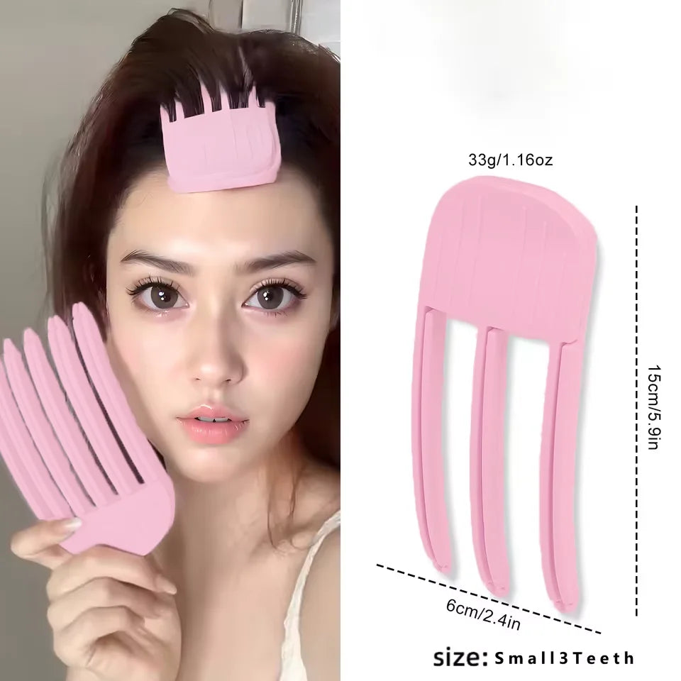 1/2 natural fluffy hairpins non-heat hairpins DIY hair style fluffy tools hair root clips curling fixed shape clips hairpins set