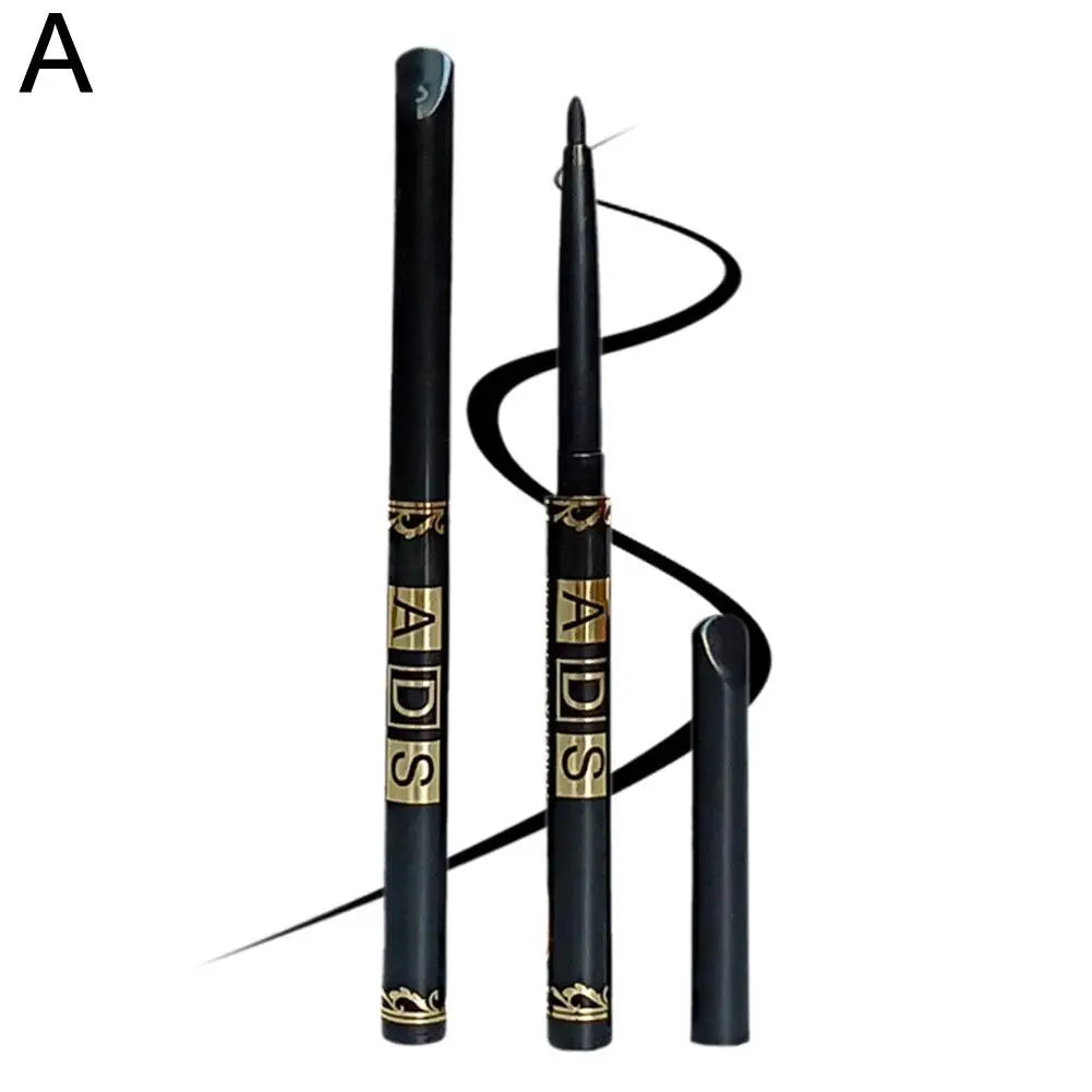 Black Coffee color Auto-Rotating Eyeliner Brow Pen Makeup Pencil Long-Lasting Smudge-Proof Definition for Eyes