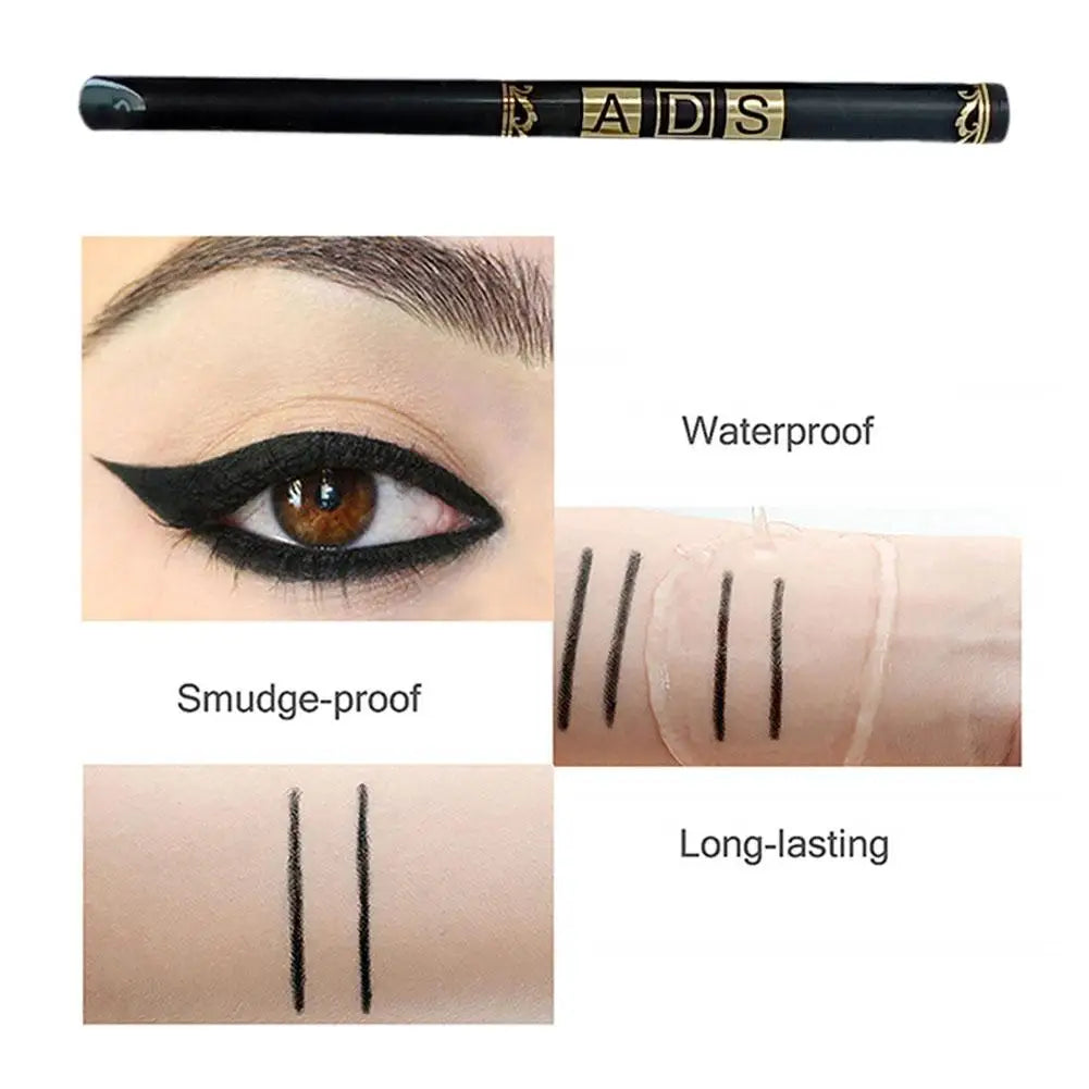 Black Coffee color Auto-Rotating Eyeliner Brow Pen Makeup Pencil Long-Lasting Smudge-Proof Definition for Eyes