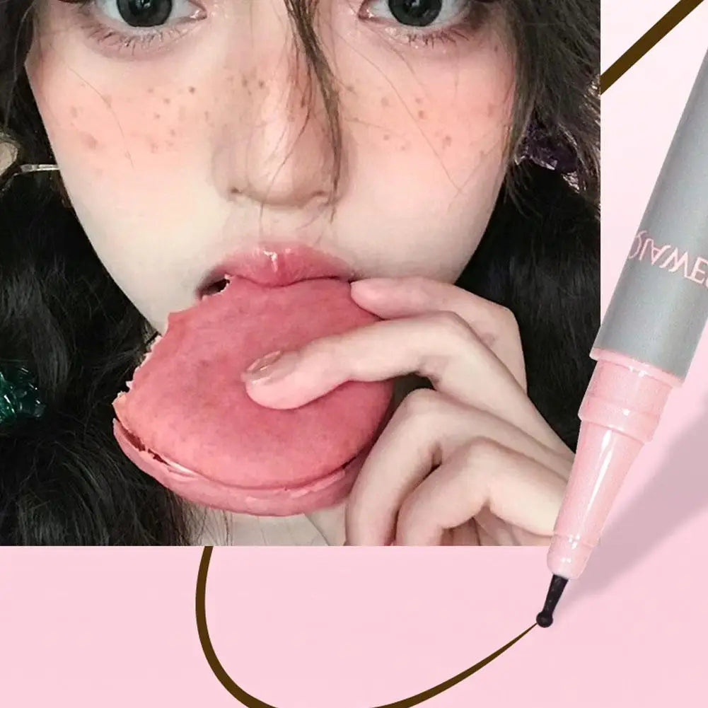 Natural Face Fake Freckles Pen Natural Waterproof Lifelike Fake Freckles Pen Long Lasting Look Dot Spot Pen Cosmetic Makeup Tool