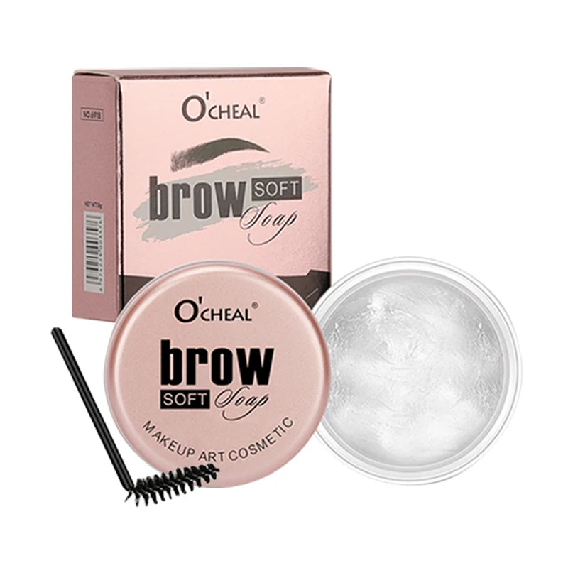 Eyebrow Styling Gel 3D Feathery Wild Brow Wax Waterproof Long Lasting Easy To Wear Shaping Eyebrows Makeup Sculpt Soap Cosmetics