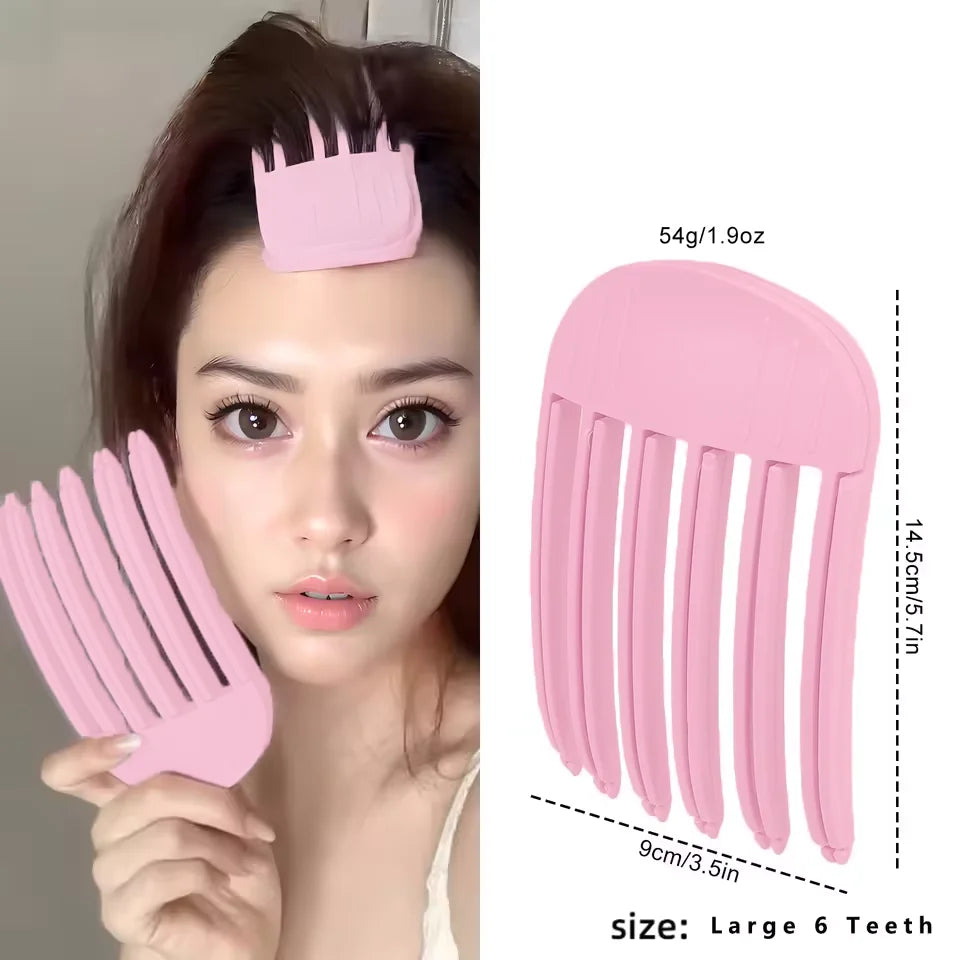 1/2 natural fluffy hairpins non-heat hairpins DIY hair style fluffy tools hair root clips curling fixed shape clips hairpins set
